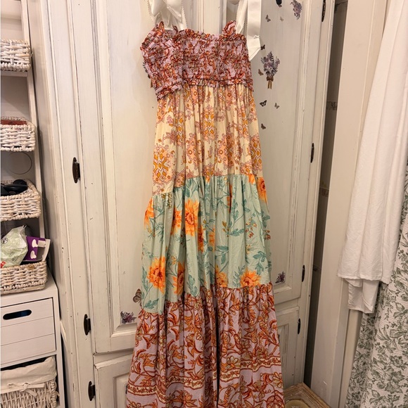 Free People Dresses & Skirts - Free People Bluebell Cotton Tiered Maxi Dress